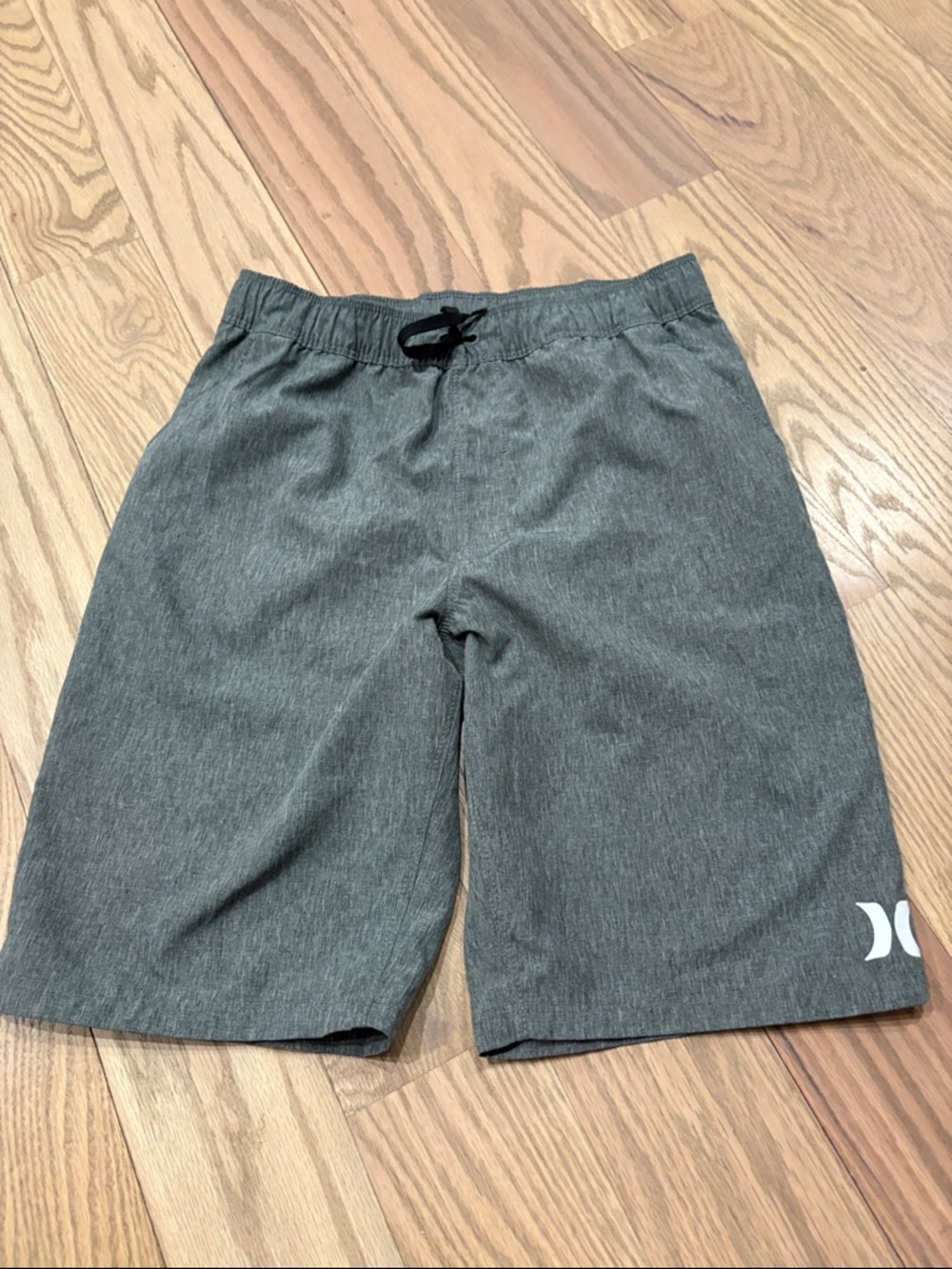 Hurley Kids Gray Athletic Swim Shorts